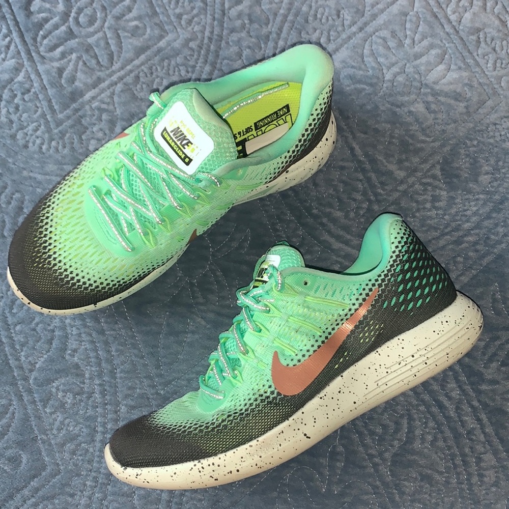 Nike Lunarglide 8 H2O Repel Green‎ Size 7